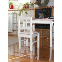 Защитный коврик под кресло BSL-office поликарбонат,гладкий, прямоугольный, прозрачный 1010121500