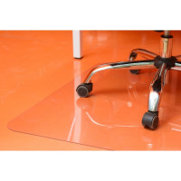 Защитный коврик для напольных покрытий BSL-office, поликарбонат, 90х90 см, глянец, толщина 1 мм 1010090900