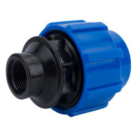 Муфта Политэк с внутренней резьбой 40х3/4 ТПК-АКВА 52004034