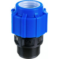 Муфта Политэк с наружной резьбой 32х1 1/4 ТПК-АКВА 53003214