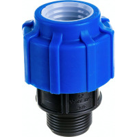 Муфта с наружной резьбой Политэк 25х3/4 ТПК-АКВА 50030025