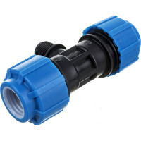 Тройник с наружной резьбой Политэк 25х1/2х25 ТПК-АКВА 51251225