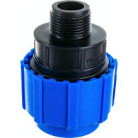 Муфта с наружной резьбой Политэк 32х3/4 ТПК-АКВА 53003234