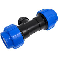 Тройник с наружной резьбой Политэк 50х1 1/2х50 ТПК-АКВА 51511250