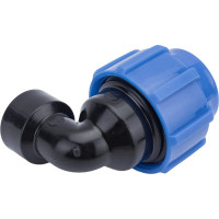 Отвод с внутренней резьбой Политэк 40х1 ТПК-АКВА 50024001