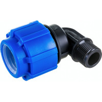 Отвод с наружной резьбой Политэк 32х3/4 ТПК-АКВА 50013234