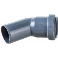 Отвод ПОЛИТЭК 40 мм, 45 градусов 100445