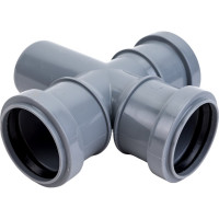 Крестовина ПОЛИТЭК одноплоскостная, 50х50х50/87.5 градусов 135590