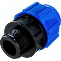 Муфта Политэк с наружной резьбой 40х1 1/4 ТПК-АКВА 50030040