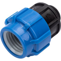 Муфта Политэк с наружной резьбой 50х1 1/2 ТПК-АКВА 50030050