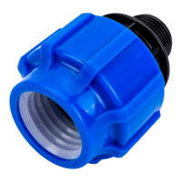 Муфта Политэк с наружной резьбой 40х3/4 ТПК-АКВА 50033440