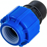 Муфта с наружной резьбой Политэк 25х1 ТПК-АКВА 53002501