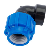 Отвод с внутренней резьбой Политэк 40х1 1/2 ТПК-АКВА 50024112