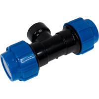 Тройник с внутренней резьбой Политэк 50х1 1/2х50 ТПК-АКВА 52511250