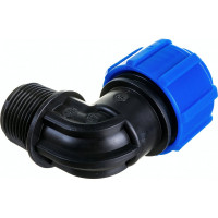 Отвод с наружной резьбой Политэк 20х3/4 ТПК-АКВА 50012034