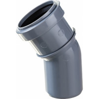 Отвод ПОЛИТЭК 50 мм, 30 градусов 100530