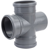 Крестовина ПОЛИТЭК одноплоскостная, 110х110х110/87.5 град. 131187