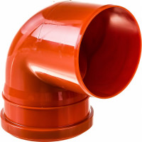 Отвод ПОЛИТЭК 110 мм, 87 градусов 200211087