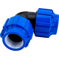 Отвод Политэк 40x90 градусов ТПК-АКВА 50040040