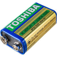 Элемент питания Toshiba солевой 6F22 1/shrink 540