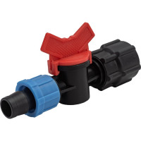 Кран для капельной ленты Профитт ВР 3/4", 16 мм 9270858