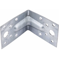 Крепежный угол усиленный Zitar 60х60х45 цинк 141937