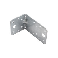 Крепежный угол усиленный Zitar 55х50х90 цинк 141936