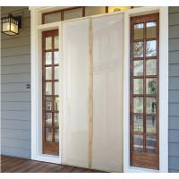 Антимоскитная сетка СИМАЛЕНД 80x210 см, на магнитах, цвет бежевый 4095236