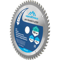 Диск пильный по дереву (190х30-20 мм; 56 зубов) Vertextools 190-56-30