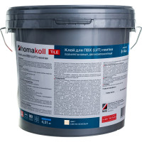 Влагостойкий клей для ПВХ и LVT плитки Homakoll Tile 2K PU, 4.31 кг 467629