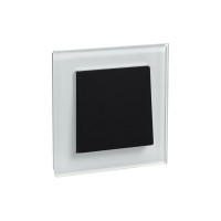 1-местная рамка Systeme Electric AtlasDesign Nature матовое стекло, белая SchE ATN330101