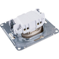 Розетка Systeme Electric AtlasDesign Бежевый без заземления, 16А ATN000241