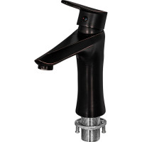 Смеситель для раковины Профсан ПСМ нержавеющая сталь AISI-304, тип См-УмОЦБА, черный-бронза PSM-301-5