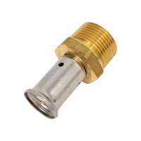 Муфта HENCO НР, латунь пресс, 16x3/4" 17P-1605