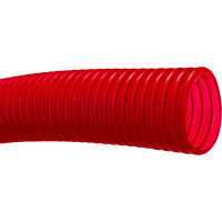 Гофра Uni-Fitt 25 мм, красная, для труб 16 мм, 100 м 583R2510