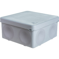 Распределительная двухкомпонентная коробка Промрукав для прямого монтажа безгалогенная HF 100х100х50 60-0300