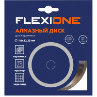 Диск алмазный со сплошной кромкой по керамической плитке (115х22.2 мм) Flexione 50000415