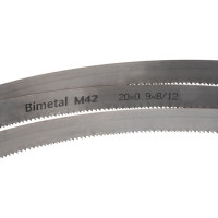 Полотно пильное для резки металла Spectra Bimetal M42 (20х0.9х2362 мм; 8/12S TPI) HONSBERG 4671011393427