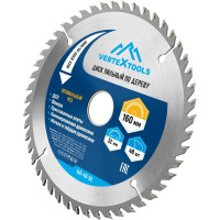 Диск пильный по дереву (160х32-30 мм; 48 зубов) Vertextools 160-48-32
