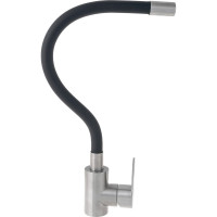 Кухонный смеситель OUTE с гибким изливом, черный T40193B-2