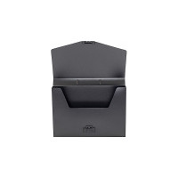 Портфель INFORMAT А4, черный, пластик, 700 мкм, ручка, замок NL6175-01