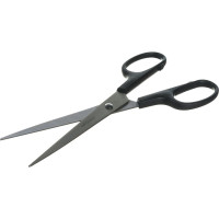 Офисные ножницы INFORMAT металл-черный, пластик, 180 мм SO1803