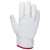 Кожаные рабочие перчатки монтажника Jeta Safety, размер М/8, JLE421-8/M