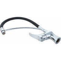 Смеситель для кухни OUTE с гибким съемным черным изливом T2613B-2