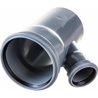 Тройник ПОЛИТЭК 110х50/45 градусов 201545