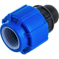 Муфта с наружной резьбой Политэк 25х3/4 ТПК-АКВА 50030025