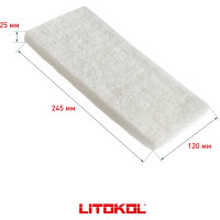 Сменный блок - губка 109W для шпателя 108 LITOKOL 496420001