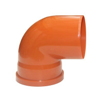 Отвод ПОЛИТЭК 160 87 градусов 160016087