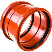 Двухраструбная муфта ПОЛИТЭК 160 160002160