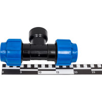 Тройник с внутренней резьбой Политэк 40х1 1/2х40 ТПК-АКВА 52411240